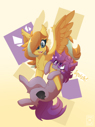 Size: 2448x3264 | Tagged: safe, artist:star-theft, oc, oc only, earth pony, pegasus, pony, female, high res, mare