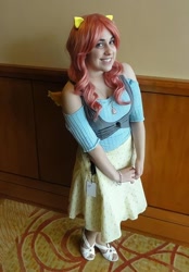 Size: 750x1080 | Tagged: safe, artist:sansansan, fluttershy, human, g4, 2012, clothes, cosplay, costume, irl, irl human, photo, solo