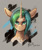 Size: 3000x3600 | Tagged: safe, artist:龙宠, oc, oc only, oc:star shadow, pony, unicorn, bust, female, high res, horn, looking at you, mare, portrait, smiling, smiling at you, solo, unicorn oc