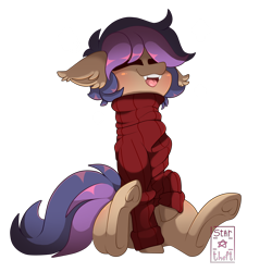 Size: 2000x2000 | Tagged: safe, artist:star-theft, oc, oc:jax winterfell, pony, clothes, high res, simple background, solo, sweater, transparent background