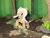 Size: 5152x3864 | Tagged: safe, alternate version, artist:malte279, part of a set, oc, oc only, oc:skyfeather, pegasus, pony, absurd resolution, chenille, chenille stems, chenille wire, craft, diorama, female, forest, irl, mare, pegasus oc, photo, pipe cleaner sculpture, pipe cleaners, sculpture, solo, tree