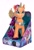 Size: 1107x1650 | Tagged: safe, sunny starscout, alicorn, earth pony, pony, g5, my little pony: a new generation, artificial horn, artificial wings, augmented, female, horn, irl, magic, magic horn, magic wings, mane stripe sunny, mare, photo, race swap, sunnycorn, toy, wings