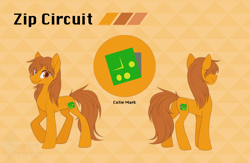 Size: 1470x960 | Tagged: safe, artist:scarlet-spectrum, oc, oc only, oc:zip circuit, earth pony, pony, butt, plot, raised hoof, reference sheet, slender, solo, thin