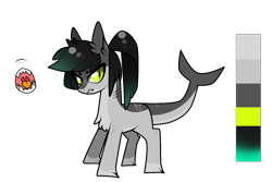 Size: 1354x907 | Tagged: safe, artist:kaikururu, oc, oc only, original species, pony, shark, shark pony, angry, chest fluff, ear fluff, simple background, solo, transparent background