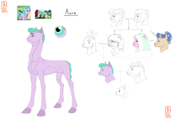 Size: 3116x2160 | Tagged: safe, artist:anelaponela, aura (g4), tender brush, winter lotus, oc, earth pony, pony, unicorn, g4, anatomical horror, anatomically incorrect, background pony, colt, dead, family tree, female, foal, high res, horn, lesbian, long neck, male, redesign, simple background, travelersverse