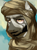 Size: 1560x2100 | Tagged: safe, artist:egil, oc, oc only, zebra, equestria at war mod, bust, facial hair, male, portrait, quadrupedal, solo, stallion, tuareg, turban, zebra oc