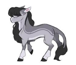 Size: 3401x2914 | Tagged: safe, artist:venommocity, octavia melody, earth pony, pony, g4, alternate design, high res, simple background, solo, white background