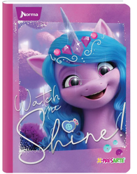 Size: 782x1000 | Tagged: safe, izzy moonbow, pony, unicorn, g5, my little pony: a new generation, official, 2d, 3d, colombia, copybook, design, jewelry, merchandise, shiny, sparkles