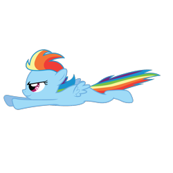 Size: 1000x1000 | Tagged: safe, artist:rainbowderp98, rainbow dash, pegasus, pony, g4, season 1, the cutie mark chronicles, female, filly, filly rainbow dash, flying, simple background, solo, transparent background, vector, younger