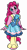 Size: 1737x3268 | Tagged: safe, artist:fotia-kouneli, pinkie pie, earth pony, anthro, unguligrade anthro, g4, clothes, dress, female, simple background, solo, transparent background