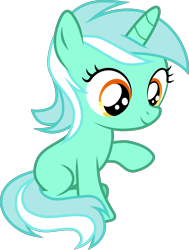 Size: 2273x3000 | Tagged: safe, artist:valadrem, lyra heartstrings, pony, unicorn, amending fences, g4, season 5, .svg available, female, filly, filly lyra, foal, high res, simple background, solo, transparent background, vector, younger