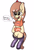 Size: 3400x5000 | Tagged: safe, oc, oc:flani bainilye, pony, clothes, cute, socks, stockings, thigh highs