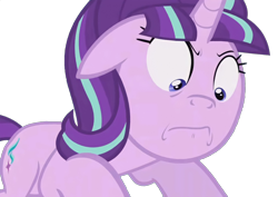 Size: 1858x1318 | Tagged: safe, edit, edited screencap, screencap, starlight glimmer, pony, unicorn, g4, season 5, the cutie re-mark, background removed, faic, female, not a vector, s5 starlight, simple background, solo, transparent background