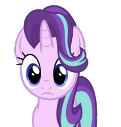 Size: 1528x1602 | Tagged: safe, edit, edited screencap, screencap, starlight glimmer, pony, unicorn, g4, season 6, the times they are a changeling, female, looking at you, not a vector, simple background, solo, transparent background