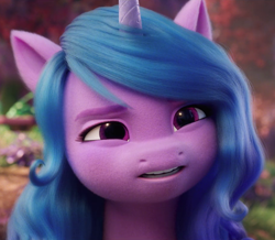 Size: 920x804 | Tagged: safe, screencap, izzy moonbow, pony, unicorn, g5, my little pony: a new generation, confused nick young, cropped, female, mare, meme, solo