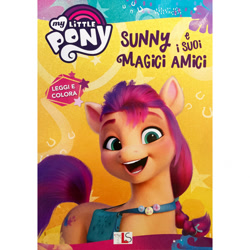 Size: 700x700 | Tagged: safe, sunny starscout, earth pony, pony, g5, my little pony: a new generation, official, 3d, coloring book, happy, italian, italian coloring book, merchandise, smiling