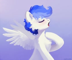 Size: 1800x1500 | Tagged: safe, artist:raily, oc, oc only, pegasus, pony, solo