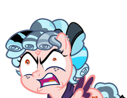 Size: 2929x2257 | Tagged: source needed, safe, edit, vector edit, cozy glow, pony, g4, school raze, cozy glow is best facemaker, cozy glow is not amused, crazy glow, ear piercing, emo, emo glow, eyeshadow, high res, insanity, makeup, nose piercing, piercing, simple background, transparent background, vector, wing piercing, wings