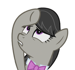 Size: 1160x1080 | Tagged: safe, edit, edited screencap, screencap, octavia melody, earth pony, pony, g4, season 5, slice of life (episode), background removed, female, looking up, mare, not a vector, simple background, solo, transparent background