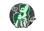 Size: 3508x2480 | Tagged: safe, artist:hugo231929, cyborg, earth pony, pony, amputee, drone, high res, prosthetic limb, prosthetics, simple background, smiling, solo, technology, transparent background