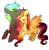 Size: 1944x1965 | Tagged: safe, alternate version, artist:kaikururu, oc, oc only, pegasus, pony, background removed, duo, eyes closed, female, male, mare, oc x oc, pegasus oc, shipping, simple background, smiling, stallion, transparent background