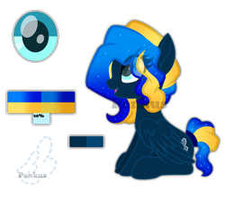 Size: 2738x2434 | Tagged: safe, artist:ponkus, oc, oc only, oc:starscape dreams, earth pony, pony, fallout equestria, female, high res, mare, obtrusive watermark, reference sheet, simple background, solo, sparkly mane, transparent background, watermark