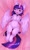 Size: 3355x5674 | Tagged: safe, artist:duop-qoub, derpibooru exclusive, edit, twilight sparkle, alicorn, pony, g4, :p, absurd resolution, begging, belly, belly button, blushing, both cutie marks, cheek fluff, chubby, chubby twilight, collar, ear fluff, featureless crotch, female, fluffy, hooves up, leg fluff, lying down, mare, on back, pony pet, pubic fluff, pubic mound, shoulder fluff, solo, tongue out, twilight sparkle (alicorn), wide hips, wing fluff, wings