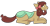 Size: 1151x593 | Tagged: safe, artist:cowcumber, yona, earth pony, pony, g4, my little pony: friendship is magic, she's all yak, eye clipping through hair, eyebrows, eyebrows visible through hair, female, grin, lying down, mare, ponified, pony yona, prone, simple background, smiling, solo, species swap, transparent background