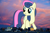 Size: 2000x1333 | Tagged: safe, artist:scrimpeh, artist:thegiantponyfan, bon bon, sweetie drops, earth pony, pony, g4, female, giant bon bon (sweetie drops), giant pony, giant/macro earth pony, giantess, highrise ponies, irl, las vegas, macro, mare, mega bon bon, mega giant, nevada, photo, ponies in real life