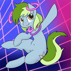 Size: 750x750 | Tagged: safe, artist:dendollae, oc, oc only, oc:nessy gouge, pony, solo