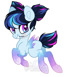 Size: 1006x1000 | Tagged: safe, artist:aledera, oc, oc:sky flare, pegasus, pony, female, filly, foal, simple background, solo, transparent background