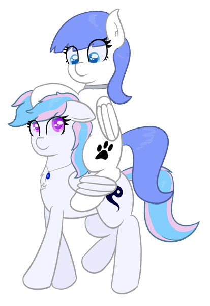 2776516 - safe, artist:eyeburn, oc, oc:snow pup, oc:starburn