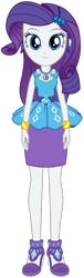 Size: 407x1344 | Tagged: safe, artist:rupahrusyaidi, rarity, equestria girls, g4, my little pony equestria girls: better together, bracelet, female, geode of shielding, high heels, jewelry, looking at you, magical geodes, rarity peplum dress, shoes, simple background, solo, transparent background, vector