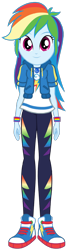 Size: 368x1373 | Tagged: safe, artist:rupahrusyaidi, rainbow dash, equestria girls, equestria girls series, g4, converse, looking at you, shoes, simple background, sneakers, solo, transparent background, vector