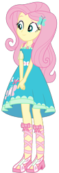 Size: 529x1546 | Tagged: safe, artist:rupahrusyaidi, artist:sketchmcreations, edit, vector edit, fluttershy, equestria girls, equestria girls series, g4, dreamworks face, female, lace sandals, simple background, solo, transparent background, vector