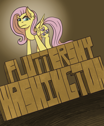 Size: 1981x2388 | Tagged: safe, artist:theedgyduck, fluttershy, pegasus, pony, g4, eyebrows, eyelashes, female, folded wings, frown, high res, looking at you, mare, simple background, solo, song reference, wings