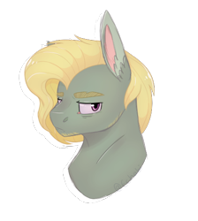 Size: 472x526 | Tagged: safe, artist:joburii, oc, oc only, oc:mediterranean shores, pony, bust, male, portrait, simple background, solo, stallion, transparent background