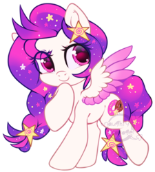 Size: 700x778 | Tagged: safe, artist:cabbage-arts, oc, oc only, pegasus, pony, commission, commissioner:taesuga, female, pegasus oc, simple background, solo, transparent background