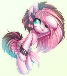 Size: 700x796 | Tagged: safe, artist:cabbage-arts, oc, oc only, earth pony, pony, commission, commissioner:pucconici, earth pony oc, female, simple background, solo