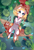 Size: 1300x1900 | Tagged: safe, alternate character, alternate version, artist:nazori, oc, oc only, fish, pony, butt wings, butterfly wings, cattails, commission, featureless crotch, lilypad, lying down, on back, outdoors, pond, reeds, solo, water, wings, ych result