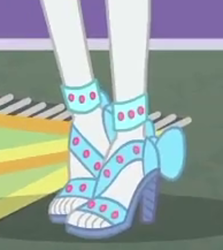 Size: 359x402 | Tagged: safe, screencap, rarity, equestria girls, equestria girls specials, g4, my little pony equestria girls: better together, my little pony equestria girls: rollercoaster of friendship, clothes, cropped, legs, open-toed shoes, pictures of legs, shoes, toes