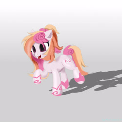 Size: 4000x4000 | Tagged: safe, artist:edenpegasus, oc, oc only, oc:豫珑, earth pony, pony, cute, female, looking at you, mare, smiling, smiling at you, solo