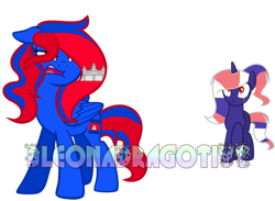 Size: 1024x751 | Tagged: safe, artist:jxst-bleo, pony, angry, cambodia, duo, nation ponies, ponified, simple background, thailand, transparent background