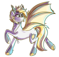 Size: 2417x2321 | Tagged: safe, artist:starcasteclipse, oc, oc only, bat pony, pony, bat pony oc, high res, simple background, slender, solo, thin, transparent background