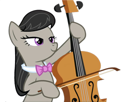 Size: 1740x1407 | Tagged: safe, edit, edited screencap, screencap, octavia melody, earth pony, pony, a horse shoe-in, g4, my little pony: friendship is magic, season 9, background removed, bipedal, cello, female, musical instrument, not a vector, simple background, solo, transparent background