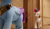 Size: 1400x804 | Tagged: safe, screencap, zipp storm, zoom zephyrwing, pegasus, pony, g5, my little pony: a new generation, spoiler:my little pony: a new generation, cropped, eyes on the prize, female, looking at butt, mare, out of context, smiling