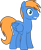 Size: 1556x1876 | Tagged: safe, artist:muhammad yunus, oc, oc only, oc:rozyfly, pegasus, pony, 2022 community collab, derpibooru community collaboration, base used, blue eyes, brony, folded wings, full body, gritted teeth, hooves, male, medibang paint, pegasus oc, show accurate, simple background, solo, stallion, standing, tail, transparent background, wings