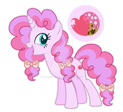 Size: 1280x1161 | Tagged: safe, artist:auroranovasentry, oc, oc:cookie charm, pony, unicorn, female, mare, offspring, parent:pinkie pie, parent:pokey pierce, parents:pokeypie, simple background, solo, transparent background