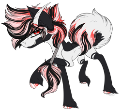 Size: 3025x2769 | Tagged: safe, artist:beamybutt, oc, oc only, pony, colored hooves, high res, horns, male, raised hoof, simple background, smiling, solo, stallion, transparent background