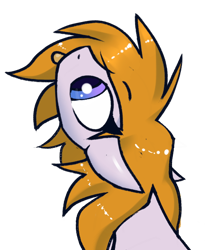 Size: 492x599 | Tagged: safe, artist:fenixdust, oc, oc only, oc:cookie byte, pegasus, pony, :p, commission, cute, ocbetes, simple background, solo, tongue out, transparent background, ych result